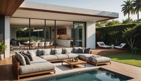 Comment aménager une terrasse de villa moderne ?