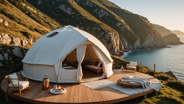 Camping haut de gamme : explorer la côte basque autrement