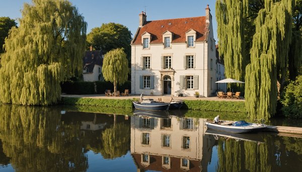 Maison en bord d'erdre à nantes : quiétude et nature